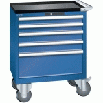ARMOIRE BLEU GENT. 717X572X962 AVEC 5 TIR. 75KG _ 78.608.090 - LISTA