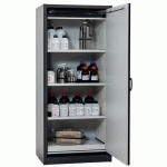 ARMOIRE SÉCURITÉ Q-CLASSIC-30 Q30.195.086.WDR GRIS/ROUGE