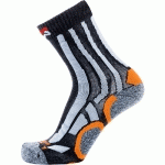 CHAUSSETTES DE TRAVAIL TOUTES SAISONS ANTHRACITE/ORANGE