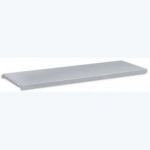 MT INTERNATIONAL TABLETTE ARMOIRE L120 - DIMENSIONS : L105 X H2 X P36 CM COLORIS GRIS CLAIR