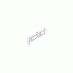 PLAQUE DE MONTAGE TS 4000/5000 NOIR - GEZE - 076 508
