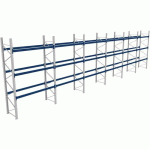 RACK 1 DÉPART + 5 SUIVANTS LXLXH 2700X17100X4500 1000KG 3 NIV - BITO
