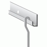 TIGE DE CIMAISE LONGUEUR 2M ALU ÉPOXY BLANC – CIVIC INDUSTRIE – 23144920