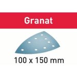 ABRASIFS 150X100 MM STF DELTA/9 - GRANAT - X 10 - 120 - 150 X 100 MM - FESTOOL