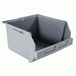 BAC À BEC PICK IN ASSEMBLABLE - LONGUEUR 400 MM - 28 L, COLORIS : GRIS - MANUTAN COLLECTIVITÉS