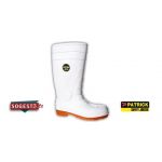 BOTTES BLANCHE AVEC SÉCURITÉ  TAILLE 47