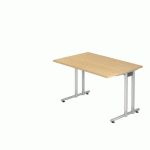 BUREAU FIXE 120 CM SÉRIE N ÉRABLE - HAMMERBACHER