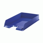 CORBEILLE A COURRIER ESSELTE EUROPOST  - 35 X 6,10 X 25,4 CM - BLEU OPAQUE - LOT DE 10