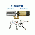 CYLINDRE MONOBLOC À LANTERNE A2P3* FORTISSIME T 787M CHROMÉ - FICHET - 75007730