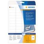 HERMA ETIQUETTES ENLEVABLES BLANCHES HERMA - 45,7 X 21,2 MM - BOITE DE 1200