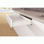 KIT TIROIR SIMPLE - ARCITECH - PROFIL HAUTEUR 94 MM - BLANC - L450 MM HETTICH