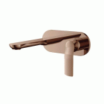 MITIGEUR DE LAVABO MURAL ENCASTRÉ ADDICT - ROSE GOLD PAINI