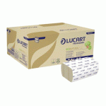 PAPIER ESSUIE-MAINS PLIAGE ENCHEVÊTRÉ LUCART ECONATURAL V2 – CARTON DE 3800