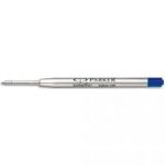 PARKER RECHARGE QUINKFLOW POUR BILLE POINTE MOYENNE ENCRE BLEUE