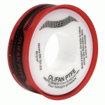 RUBAN TÉFLON - HAUTE DENSITÉ - POUR LES RACCORDS MÉTALLIQUES - 12 MM X 12 M GEB