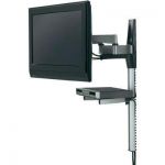 SUPPORT MURAL TV VOGEL´S EFW 6245 PLUS 26 - 37 INCLINABLE + PIVOTABLE ARGENT