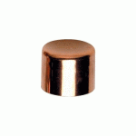 10 X BOUCHON CUIVRE FEMELLE À SOUDER - DIAMÈTRE 14 MM BRICOZOR