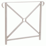 BARRIÈRE HÉRITAGE SIMPLE CROIX 80 CM DOUBLE CROSSE GRIS 7044 - PROCITY