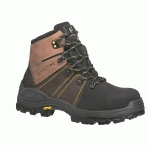 CHAUSSURES DE SÉCURITÉ HAUTES LEMAITRE TREK SEMELLE VIBRAM WATERPROOF S3 BRUN – TAILLE 41