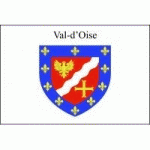 DRAPEAU VAL D'OISE : DIMENSIONS - 100 X 150 CM