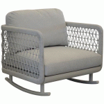 FAUTEUIL ROCKING CLUB - GRIS CLAIR - PROLOISIRS