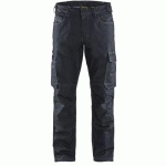 PANTALON DE TRAVAIL SERVICES DENIM STRETCH 2D MARINE TAILLE 56C - BLAKLADER