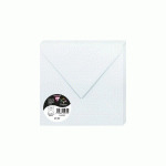 PAQUET DE 20 ENVELOPPES POLLEN 165X165MM 120G/M² - BLEU - LOT DE 3