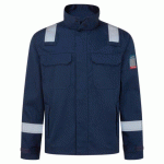 PORTWEST FR741 VESTE DE TRAVAIL BIZFLAME FR MARINE - TAILLE XL