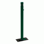 POTELET RABATTABLE SOLIBLOC Ø 76 MM CITY - VERT 6005 - PROCITY