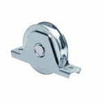ROUE 2 ROULEMENTS À SUPPORT INTÉRIEUR À GORGE V 120MM - COMUNELLO - 336V-120