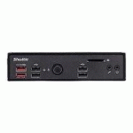 SHUTTLE XPC FANLESS DS20U - MINI PC ULTRA-COMPACT - CELERON 5205U 1.9 GHZ - 0 GO - AUCUN DISQUE DUR