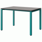 TABLE MALIBU 120X80 T6 SOUDÉ ST ANTIB BÉTO F186/NO BLEU 5018