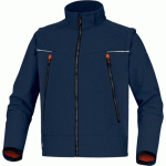 VESTE DE TRAVAIL - SOFTSHELL ORSA - BLEU MARINE XXL DELTA PLUS