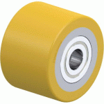 BLICKLE - GALET DE TRANSPALETTES Ø 85MM BANDAGE POLYURÉTHANE PU 560KG - HTH 85X60/20-60K