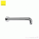 BRAS DE DOUCHE MURAL RENFORCÉ LUXE 40 CM CHROMÉ HYDROTHERAPIE - CRISTINA ONDYNA AC54651