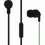 ÉCOUTEURS FILAIRES INTRA-AURICULAIRES BE COLOR - NOIR/BLANC - TNB