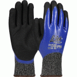 GANTS ANTICOUPURE ANTI-COUPURE CLASSE D DOUBLE ENDUCTION NITRILE - 10