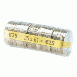 KIT DE 100 ÉTUIS À MONNAIE 1 €