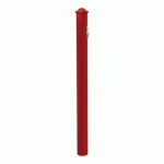 POTELET AMOVIBLE PRIMABLOC 3 CLÉS ID.AGORA ZINC ROUGE 3004 - PROCITY