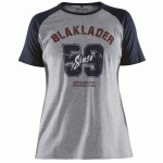 T-SHIRT FEMME LIMITED BLAKLADER SINCE 1959 FONCÉ TAILLE L