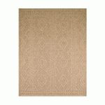 TAPIS EXTÉRIEUR - 120X170CM - NATUREL - 100% POLYPROPYLÈNE - 1400 GR/M2 - LUANA AVRIL PARIS