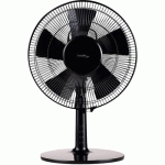 VENTILATEUR DE TABLE 3 VITESSES - NOIR - ALIZÉ AXELAIR