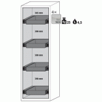 ARMOIRE S-PHOENIX TOUCHLESS-90 S90.196.060.FDAO GRIS - ASECOS