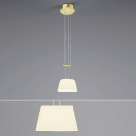 BANKAMP CONUS LED SUSPENSION, 1 LAMPE, LAITON