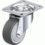 BLICKLE - ROULETTE PIVOTANTE Ø 80MM BANDAGE POLYURÉTHANE TPU 150KG - LE-PATH 80KF