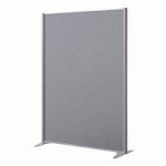 CLOISON B-ZEN ACOUSTIQUE PLEINE TISSU H 160 X L 122 CM - GRIS
