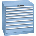 LISTA - ARMOIRE À TIROIRS (HXLXP) 85 X 87 X 72,5CM KEY LOCK R5012