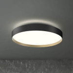 LOOM DESIGN PLAFONNIER LED LUCIA NOIR/DORÉ Ø 60 CM