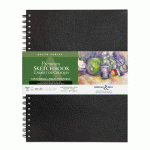 LOT DE 2 - DELTA SERIES CARNET SPIRALÉ 25F 22,9X30,5CM 270G - IVOIRE
