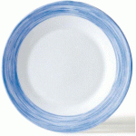 LOT DE 24 - BRUSH ASSIETTE BLEUE Ø 23,5 CM